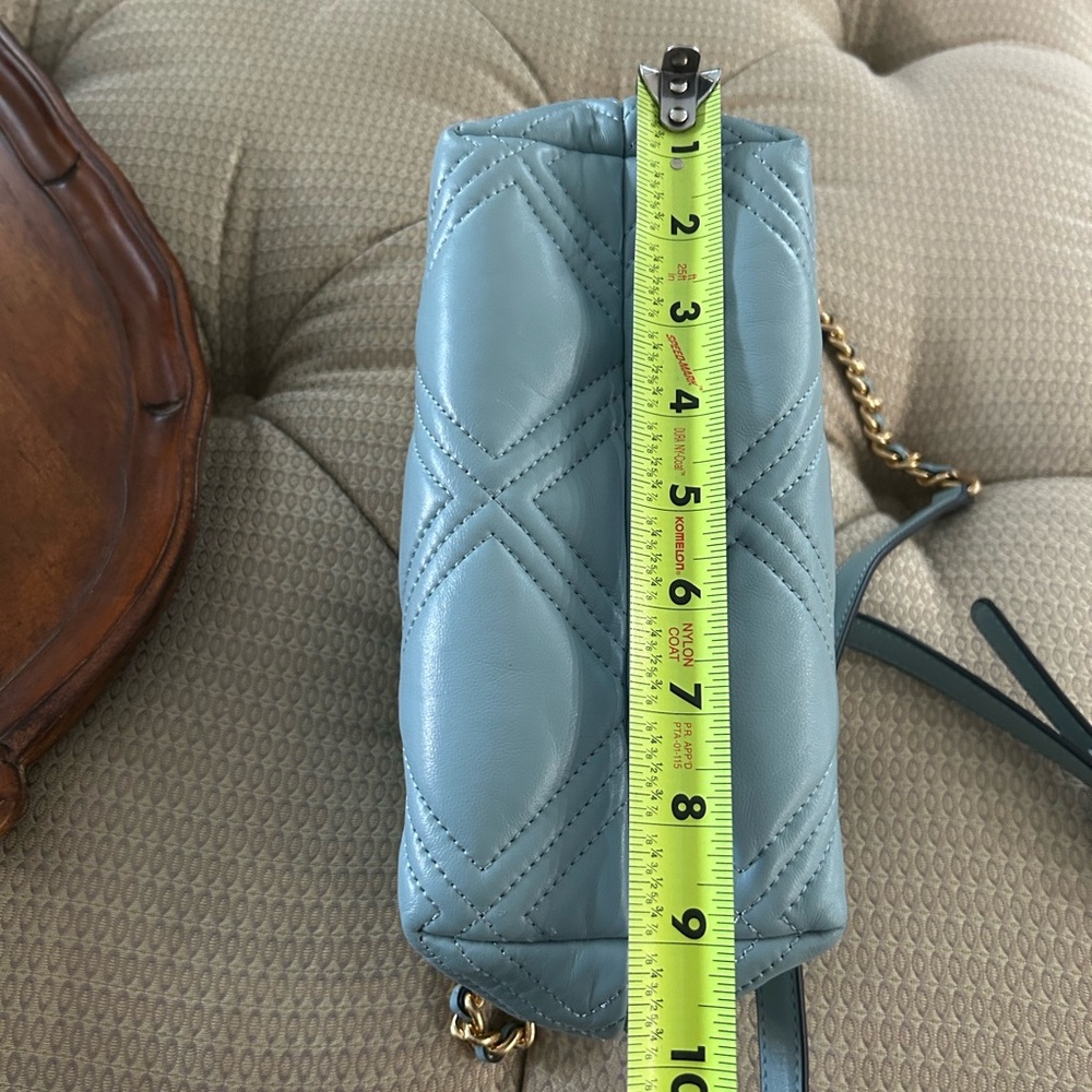 Tory Burch, Fleming Soft, Small Frame Crossbody Bag. - Picture 8 of 15